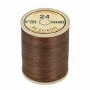 Bobine de 266m de fil de lin au chinois retors extra glacé n°24 - Deco Cuir