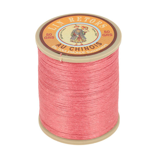 Bobine de 266m de fil de lin au chinois retors extra glacé n°24 - Deco Cuir