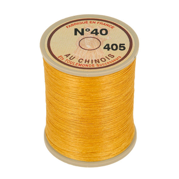 350m spool of extra glossy twisted Fil au Chinois thread n°40