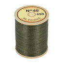 Bobine de 350m de fil de lin au chinois retors extra glacé n°40 - Deco Cuir