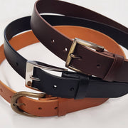 Formation Deco Cuir pour débutants : fabriquer une ceinture en cuir sans couture, image montrant les étapes de la création.