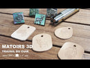 3D MINI Stempel - Tiger - 8871