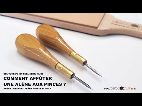 Lame d’alêne pour cuir - Coupe diamant - Point sellier - Vergez Blanchard