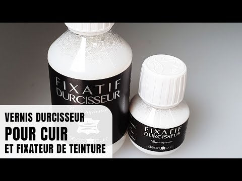 Fixatif durcisseur pour finition de cuir - Deco Cuir