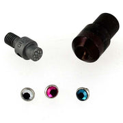 Jeu de pose Premium PRESSE D'ÉTABLI pour rivets Strass 6,5 mm, outil de fixation pour bijoux ou décoration.