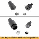 Jeu de pose Premium PRESSE D'ÉTABLI - Pour BOUTONS PRESSION - Deco Cuir