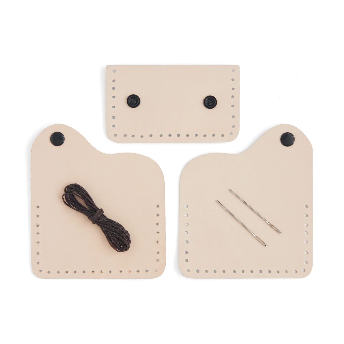 Kit pour porte-monnaie double poche - 44102 - Deco Cuir