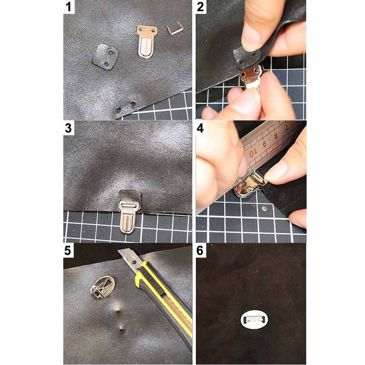 TUCK - Fermeture de cartable - 21x30mm - Deco Cuir