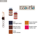 Teinture 2 en 1 pour cuir - Eco-Flo - 130ml - ROUGE CERISE / CHERRY RED - Deco Cuir