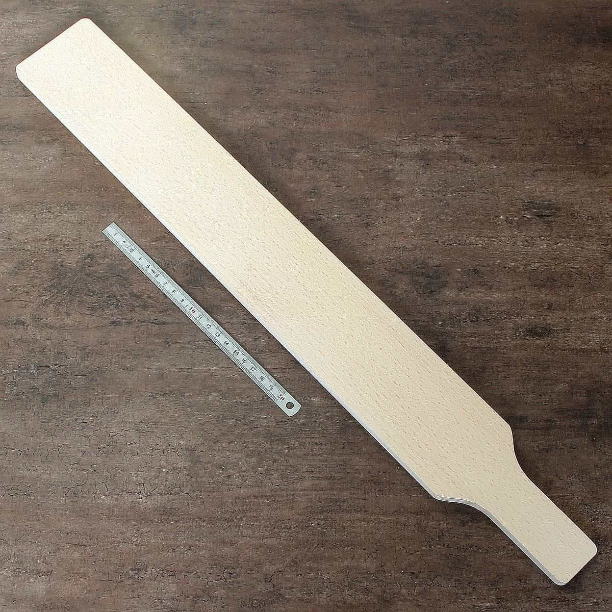 Planche en bois pour strop - 8x50cm - Deco Cuir - Deco Cuir