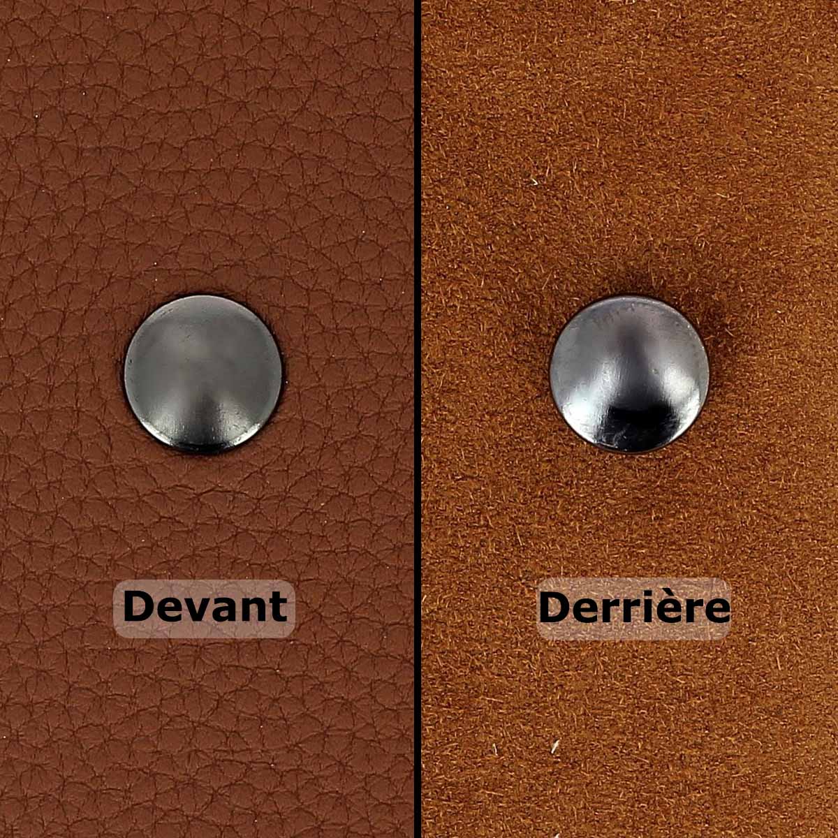 uxcell Lot de 50 rivets en cuir, rivets à double capuchon de 6 uxcell Lot de 50 rivets en cuir, rivets à double capuchon de 6