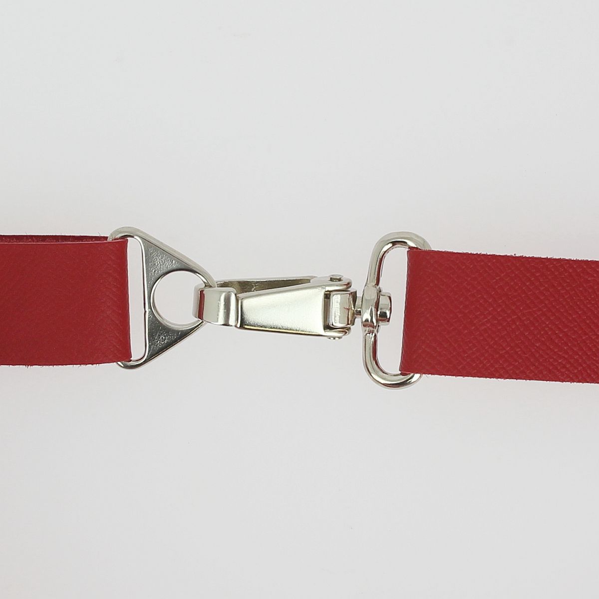 Anneau triangle avec mousqueton - Attache pour sac